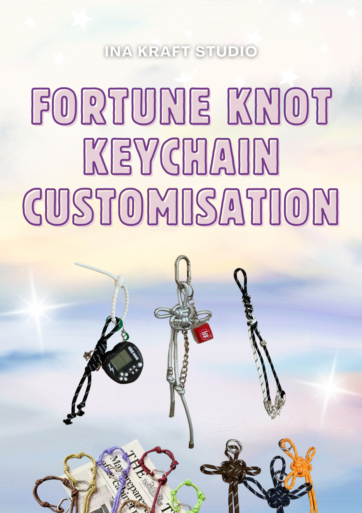 Fortune Knot Keychain